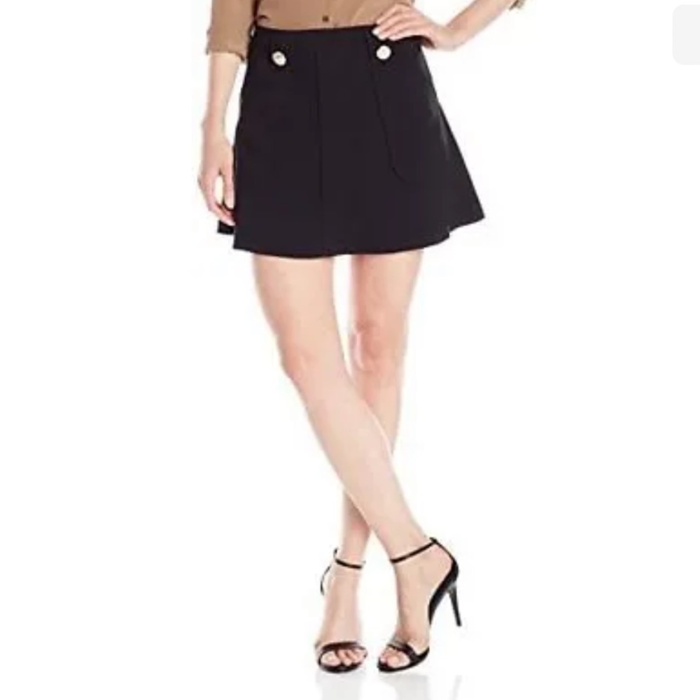 XOXO | Black Fit & Flare Skirt